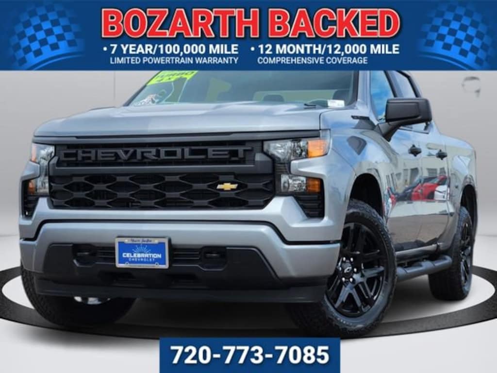 Used 2026 Chevrolet Silverado 1500 Custom Truck Crew Cab