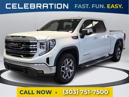 Used 2022 GMC Sierra 1500 SLT Truck Crew Cab in Lone Tree