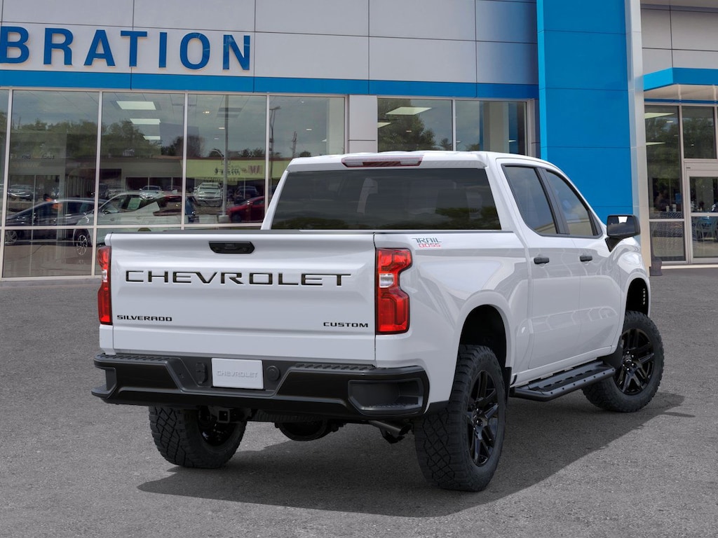 New 2026 Chevrolet Silverado 1500 Custom Trail Boss Truck