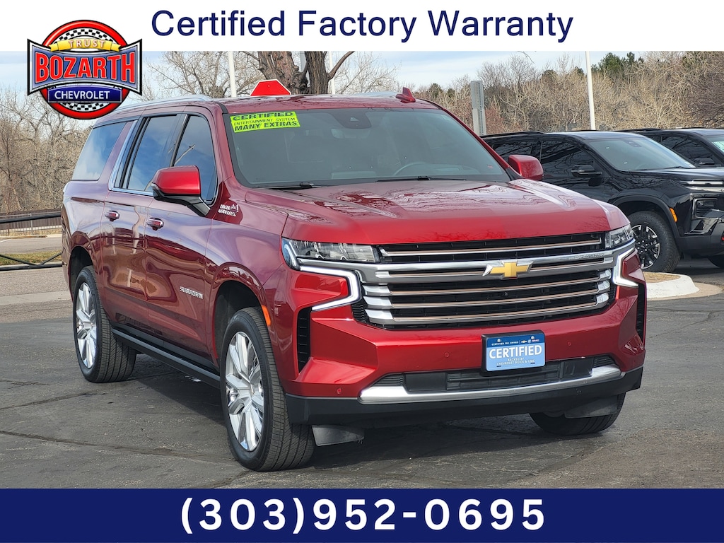 Certified 2023 Chevrolet Suburban High Country SUV