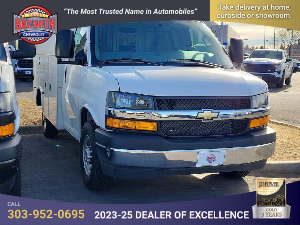 New 2025 Chevrolet Express Cutaway 3500 1WT Cutaway Van