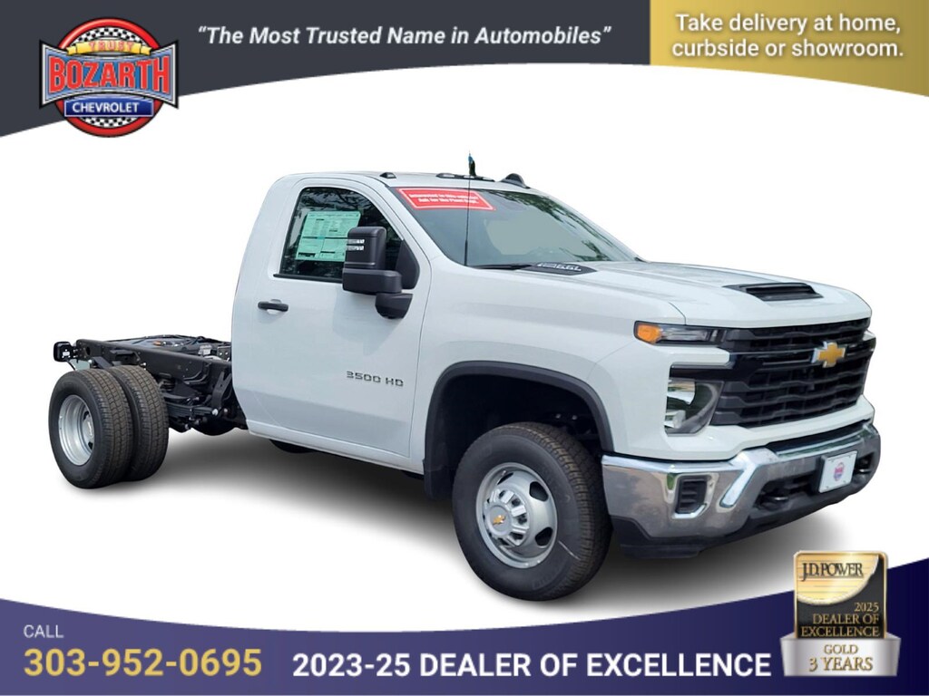 New 2024 Chevrolet Silverado 3500 HD Chassis Cab Work Truck Truck