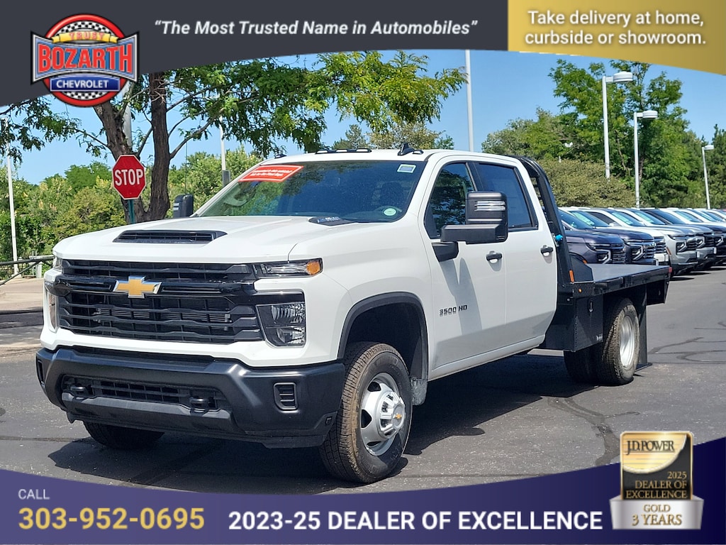 New 2025 Chevrolet Silverado 3500 HD Chassis Cab Work Truck Truck