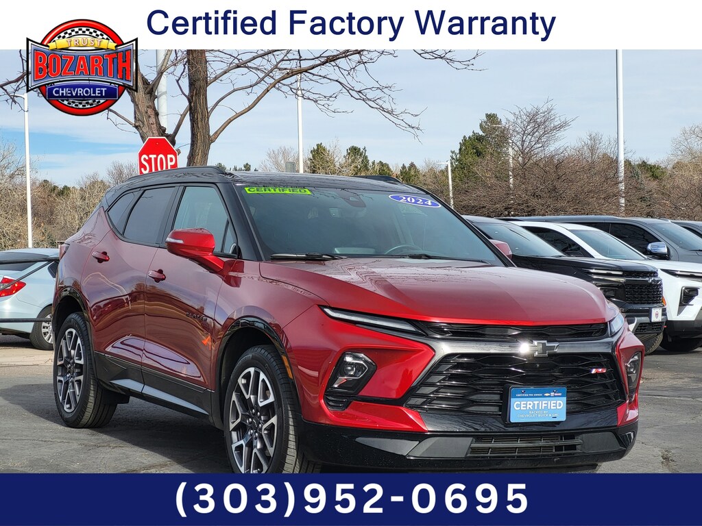 Certified 2024 Chevrolet Blazer RS SUV