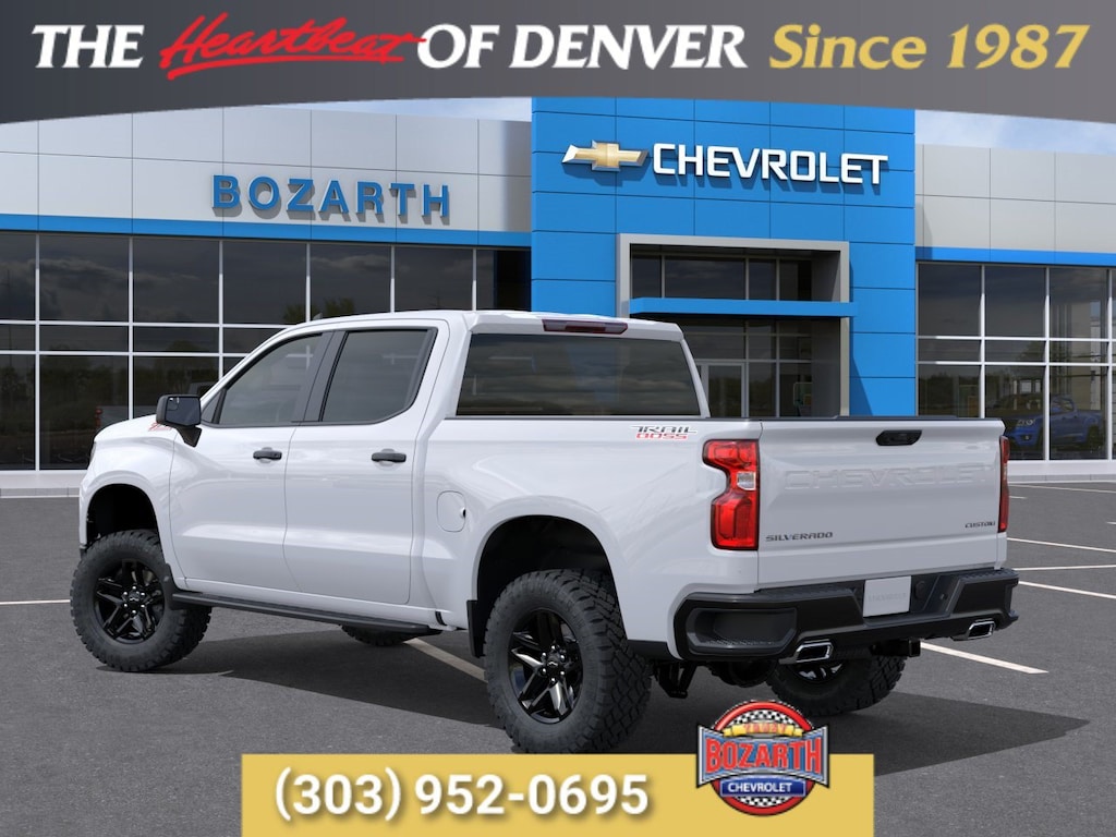 New 2026 Chevrolet Silverado 1500 Custom Trail Boss Truck