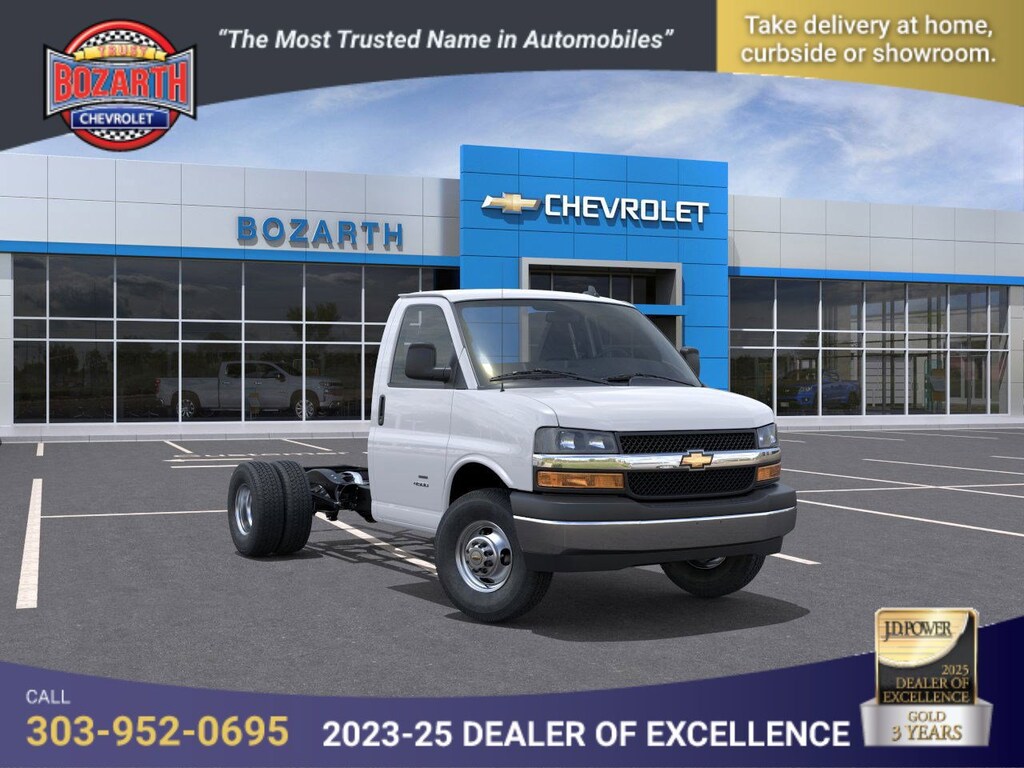 New 2026 Chevrolet Express Cutaway 3500 1WT Cutaway Van