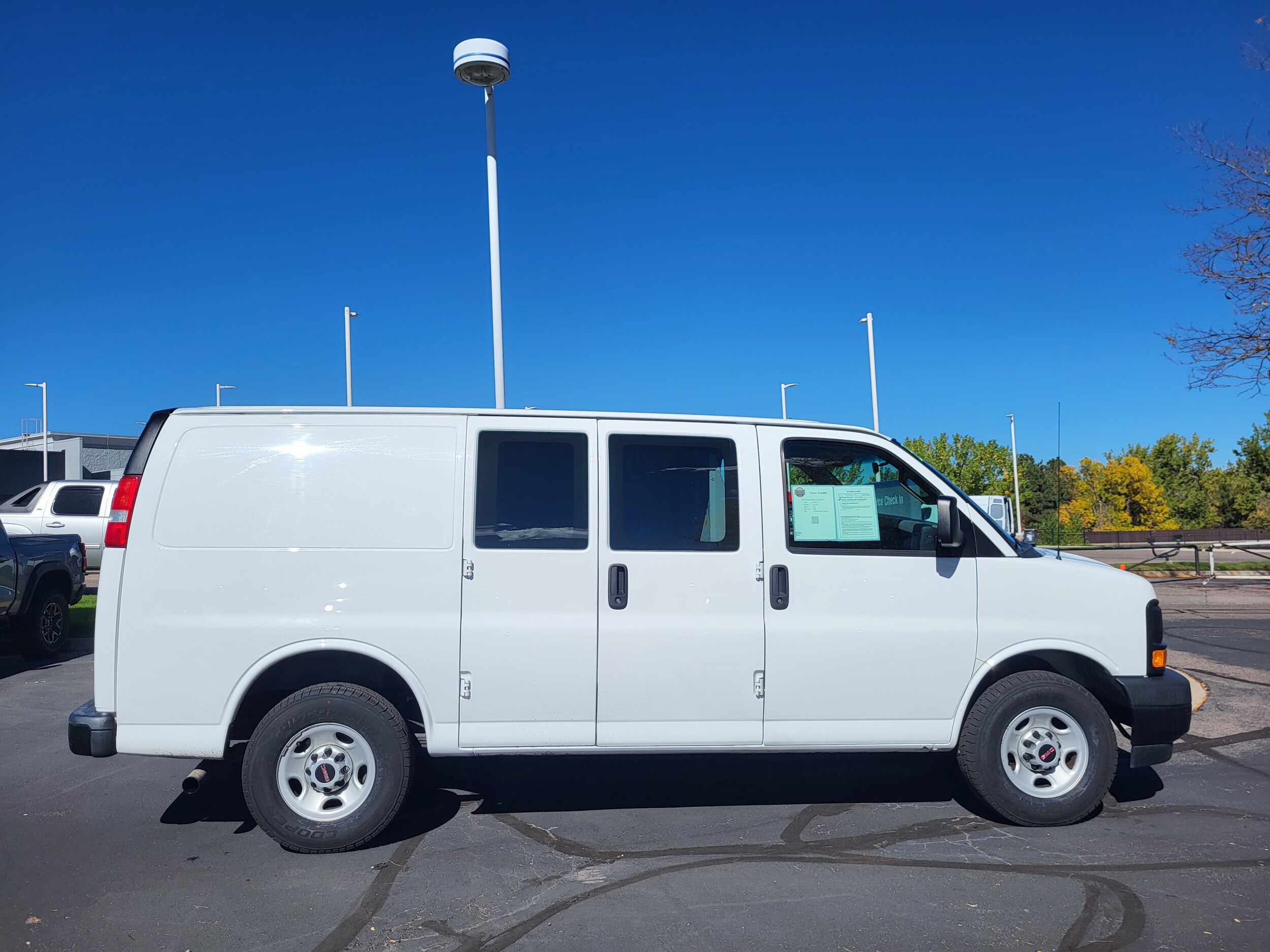 Used 2017 GMC Savana Cargo Work Van with VIN 1GTW7AFF0H1130258 for sale in Lone Tree, CO