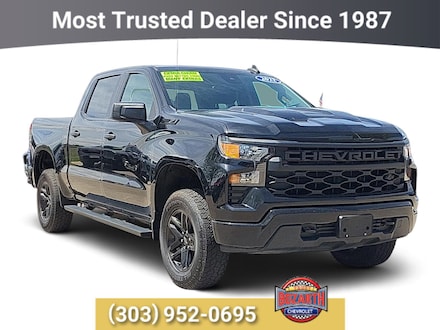 Used 2022 Chevrolet Silverado 1500 Custom Trail Boss Truck in Lone Tree