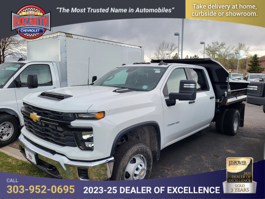New 2025 Chevrolet Silverado 3500 HD Chassis Cab Work Truck Truck