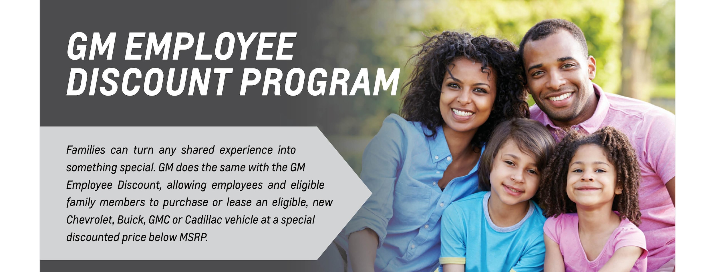 GM Employee Discount Program Bozarth Chevrolet