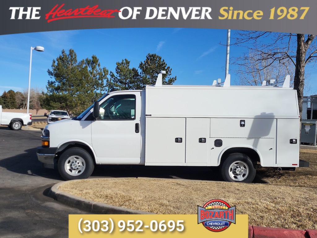 New 2025 Chevrolet Express Cutaway 3500 1WT Cutaway Van
