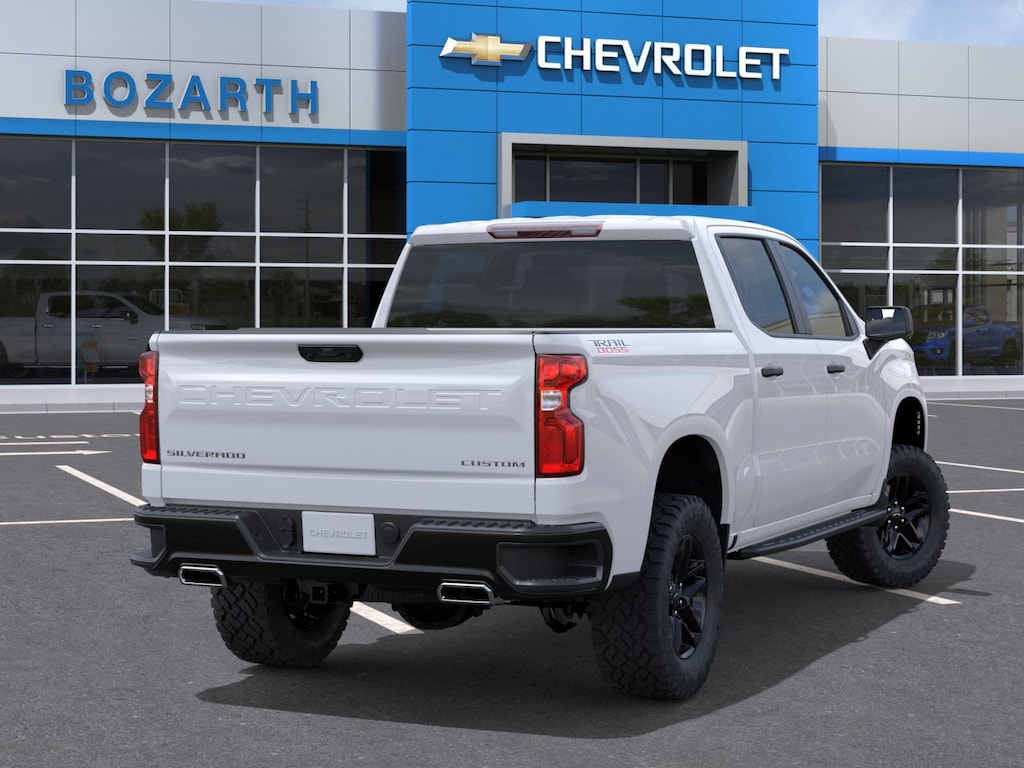 New 2026 Chevrolet Silverado 1500 Custom Trail Boss Truck