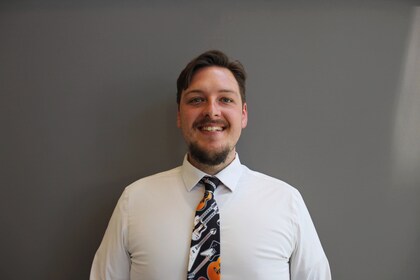 Staff member Zachary O'Connor from ID_0e5e00