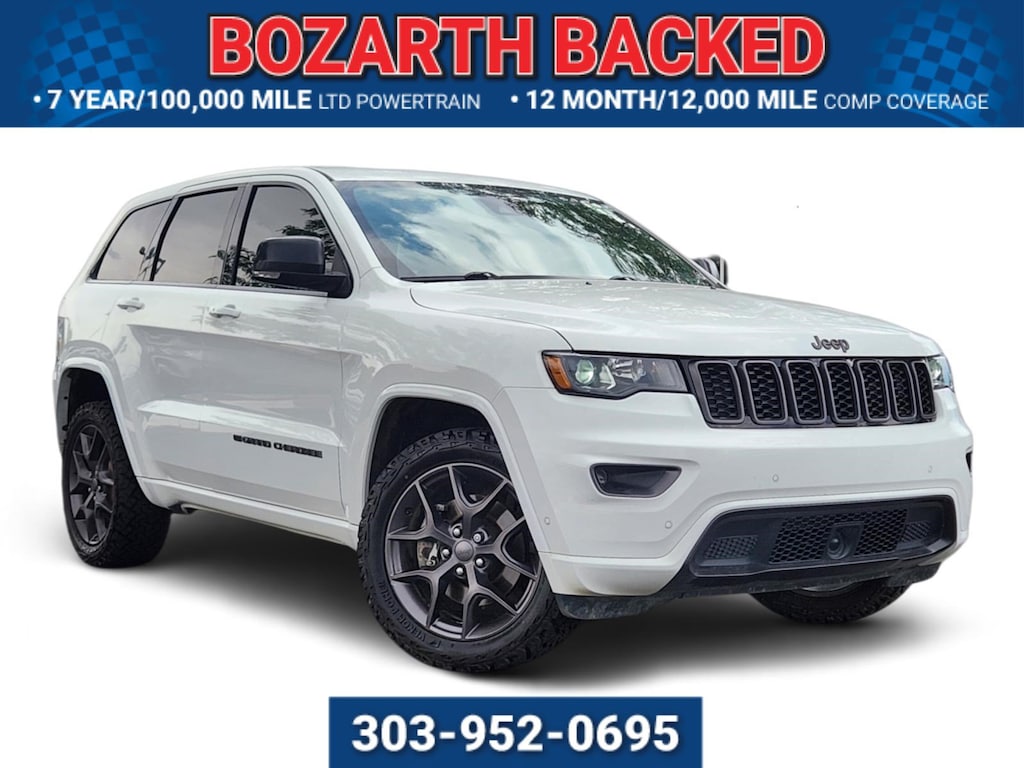 Used 2021 Jeep Grand Cherokee 80th Anniversary