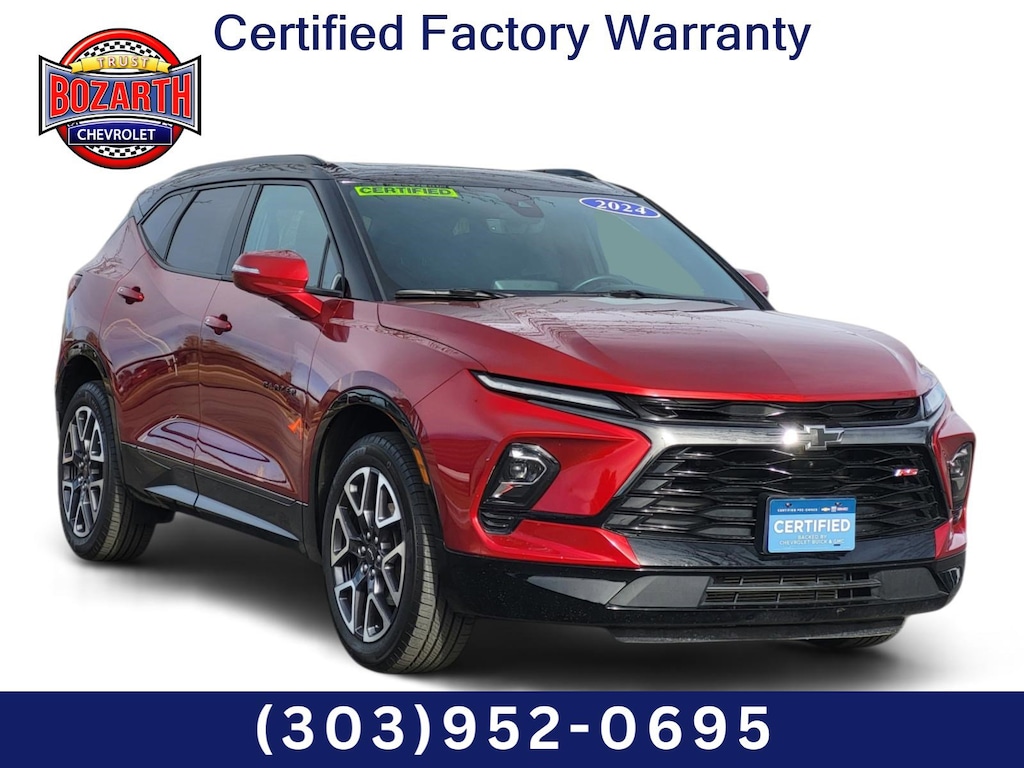 Certified 2024 Chevrolet Blazer RS SUV