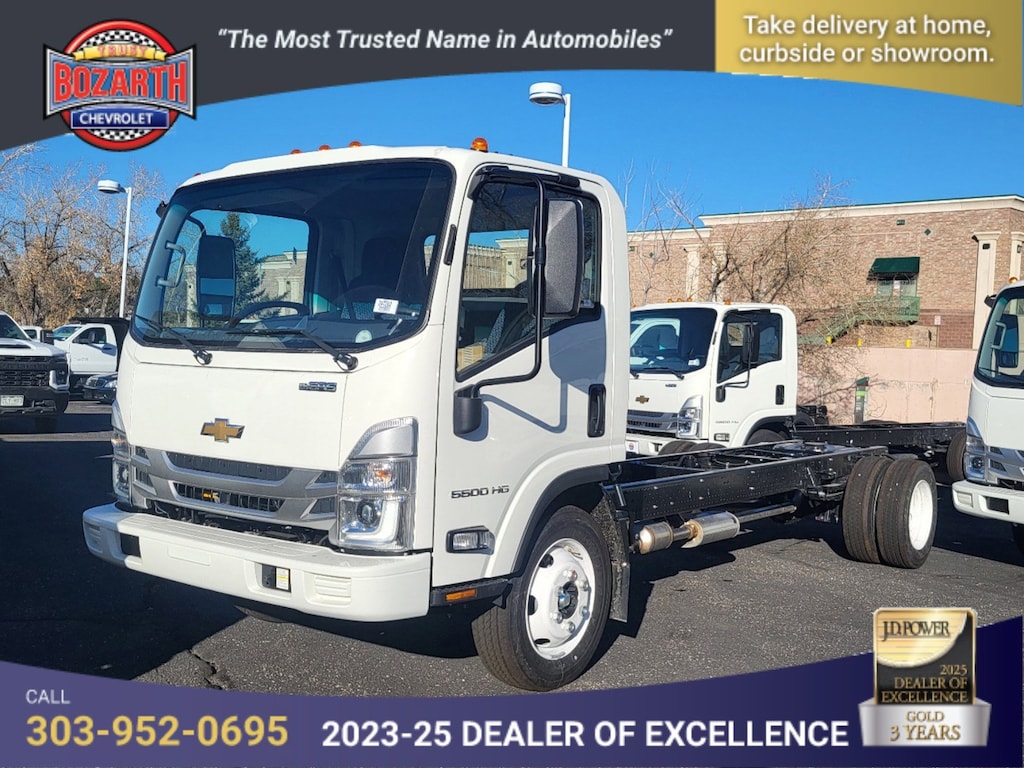 New 2024 Chevrolet Low Cab Forward 5500 HG Medium ASH Gray Truck