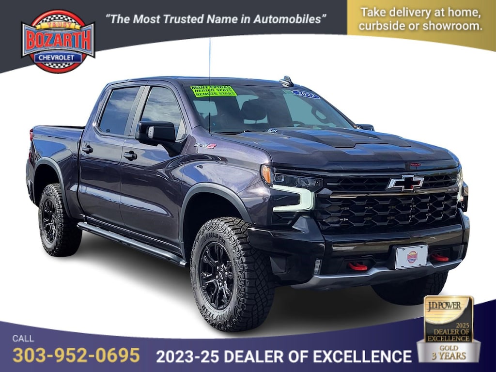 Used 2022 Chevrolet Silverado 1500 ZR2 Truck
