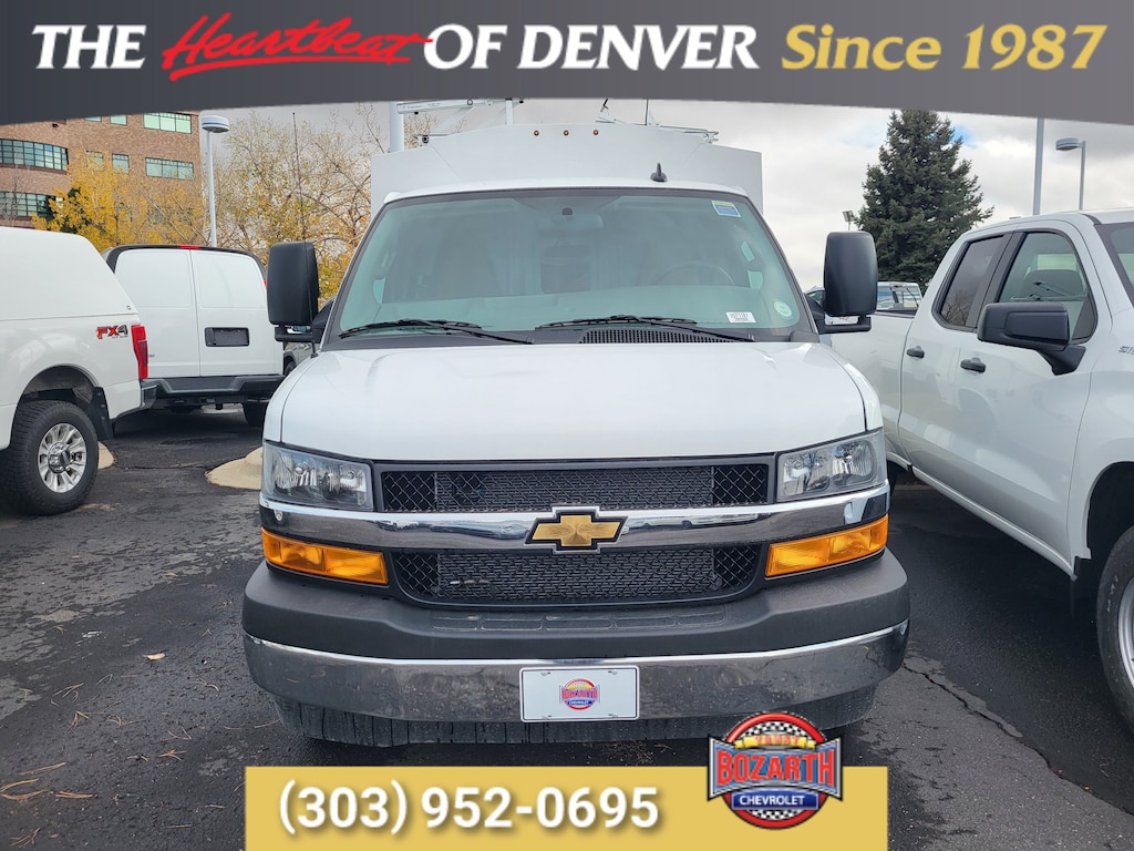 New 2025 Chevrolet Express Cutaway 3500 1WT Cutaway Van