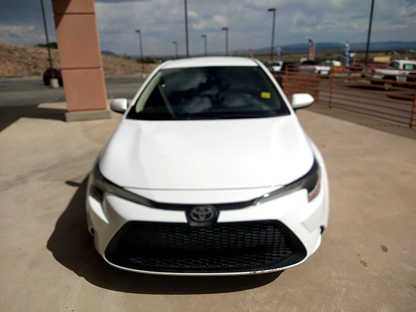 Used 2020 Toyota Corolla LE with VIN 5YFEPRAE6LP145392 for sale in Grants, NM