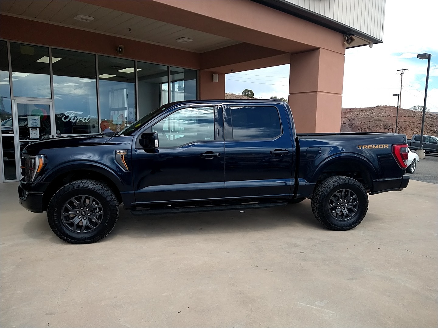 Antimatter Blue Metallic 2023 Ford F-150 Pickup Truck Four-Wheel Drive Automatic