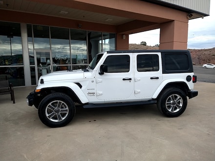 Used 2020 Jeep Wrangler Unlimited Sahara SUV for sale in Grants, NM