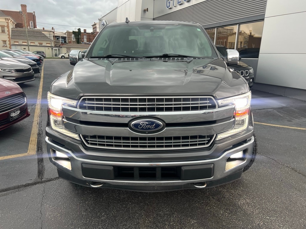 Used 2018 Ford F-150 Lariat with VIN 1FTEW1EG4JKC92113 for sale in Salem, IN