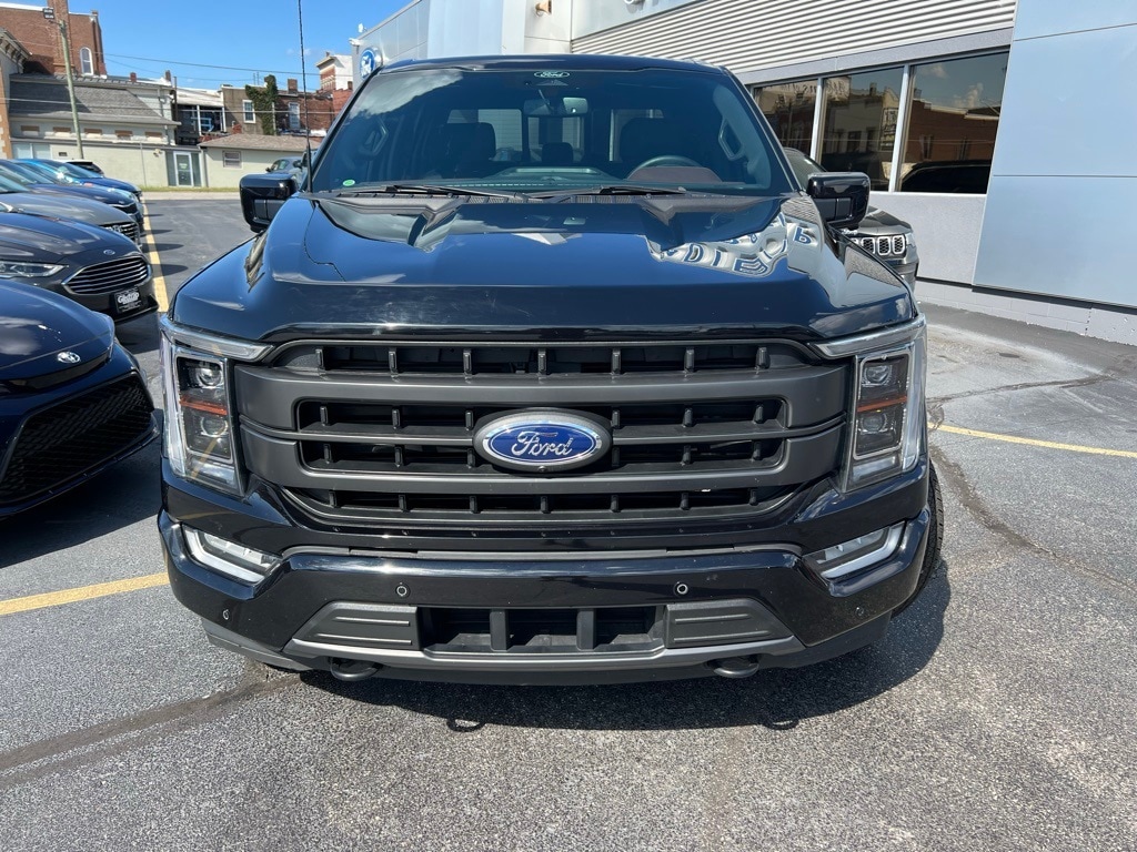 Used 2022 Ford F-150 Lariat with VIN 1FTFW1E83NFB60309 for sale in Salem, IN