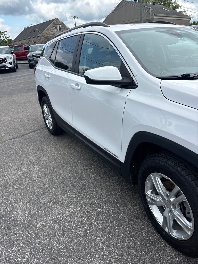 Used 2021 GMC Terrain SLE with VIN 3GKALTEV3ML322386 for sale in Salem, IN