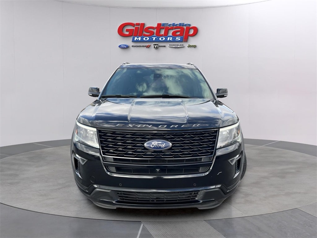 Used 2018 Ford Explorer Sport with VIN 1FM5K8GT2JGC13227 for sale in Salem, IN