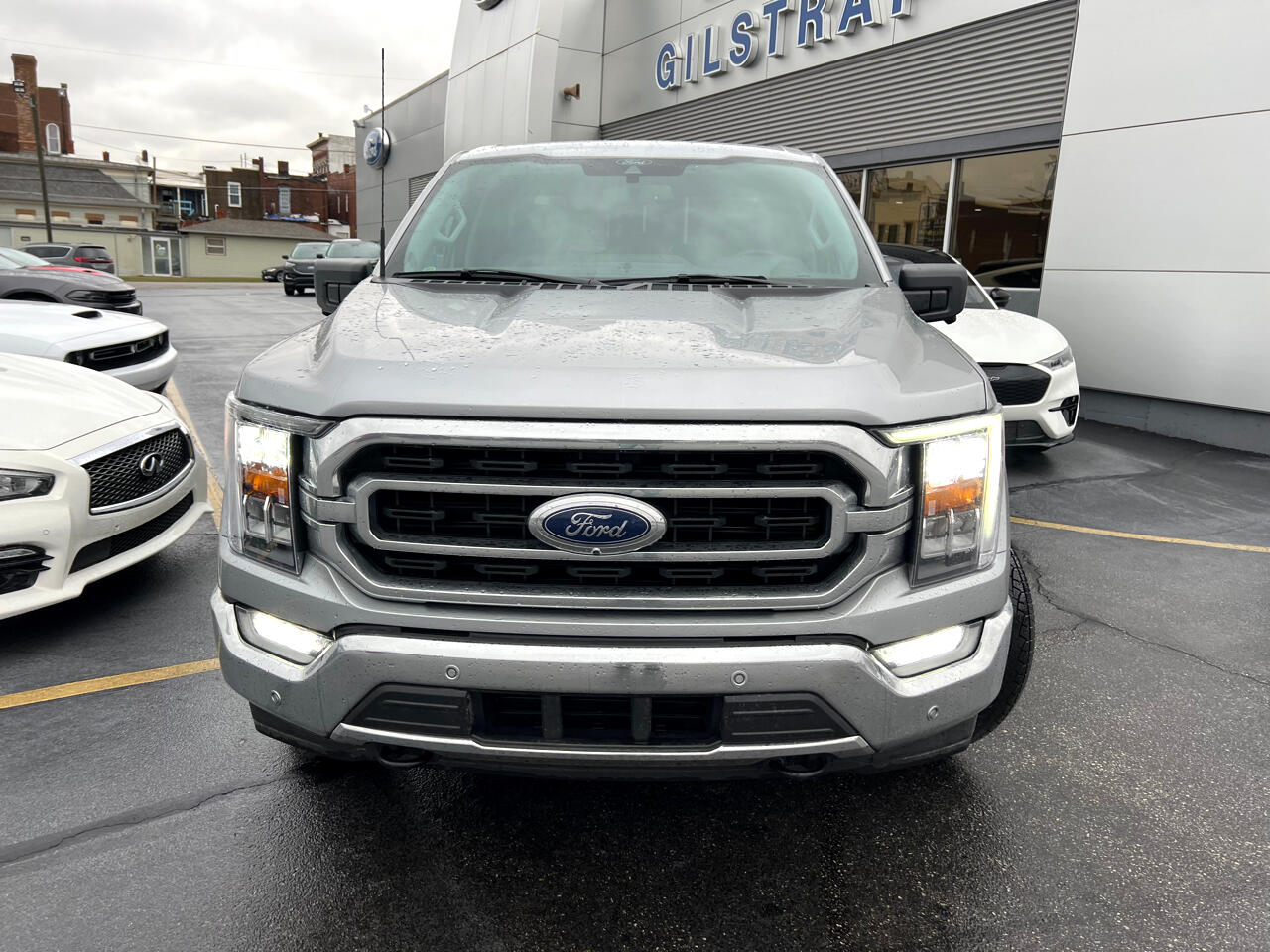 Used 2022 Ford F-150 XLT with VIN 1FTEW1EP9NFA45314 for sale in Salem, IN