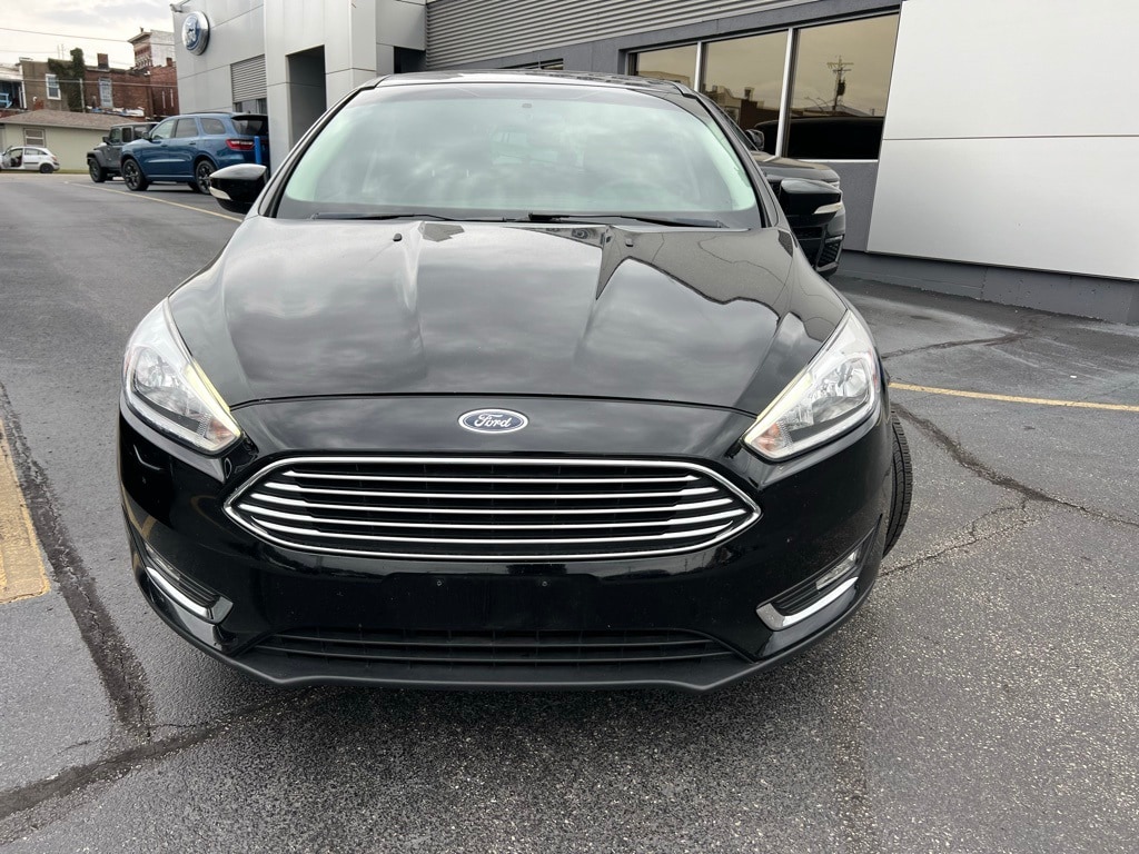 Used 2018 Ford Focus Titanium with VIN 1FADP3N21JL289243 for sale in Salem, IN