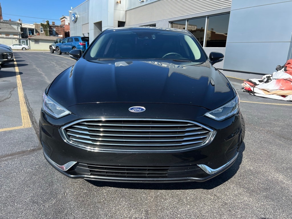 Used 2019 Ford Fusion SEL with VIN 3FA6P0CD5KR269902 for sale in Salem, IN