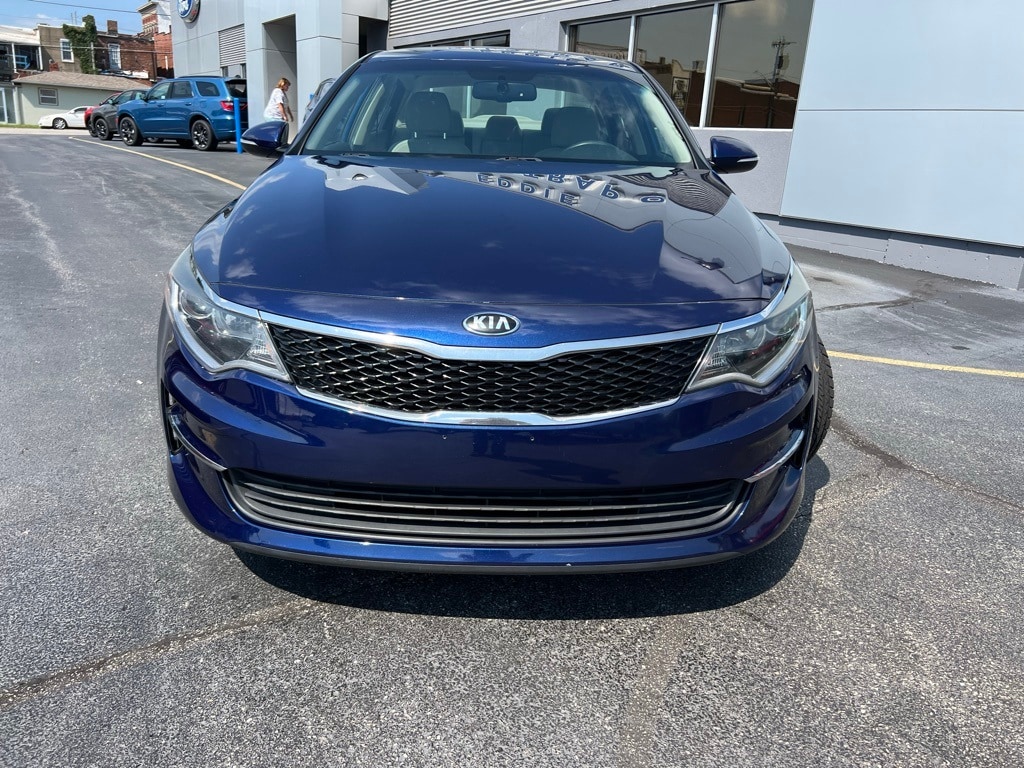 Used 2016 Kia Optima LX with VIN 5XXGT4L32GG017944 for sale in Salem, IN