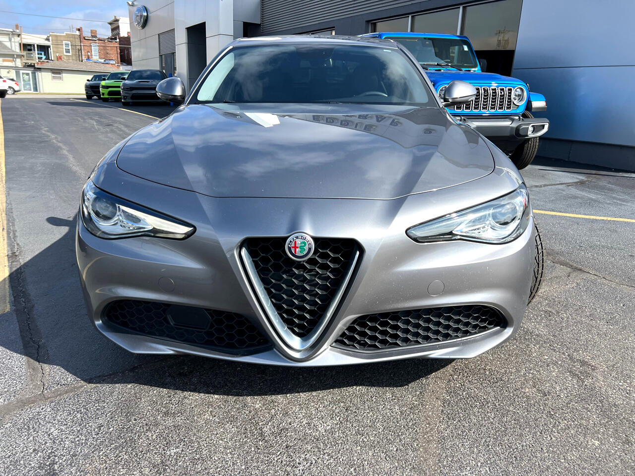 Used 2018 Alfa Romeo Giulia  with VIN ZARFAEDN5J7563649 for sale in Salem, IN