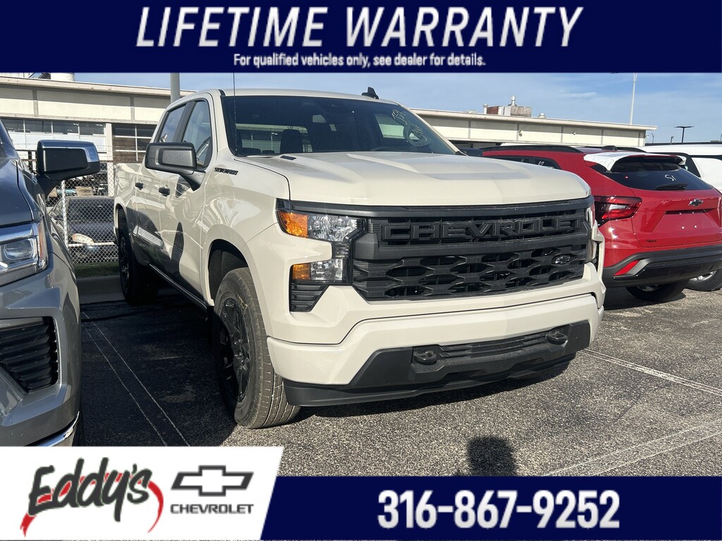 New 2026 Chevrolet Silverado 1500 Custom Crew Cab Pickup