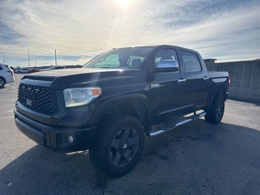 Used 2014 Toyota Tundra 4x4 Platinum 5.7L V8 FFV 26 Truck Crew Max