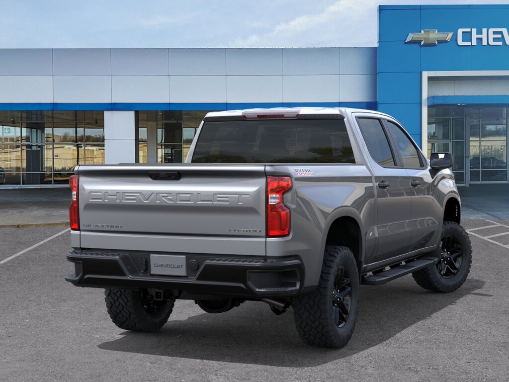 New 2026 Chevrolet Silverado 1500 Custom Trail Boss Crew Cab Pickup