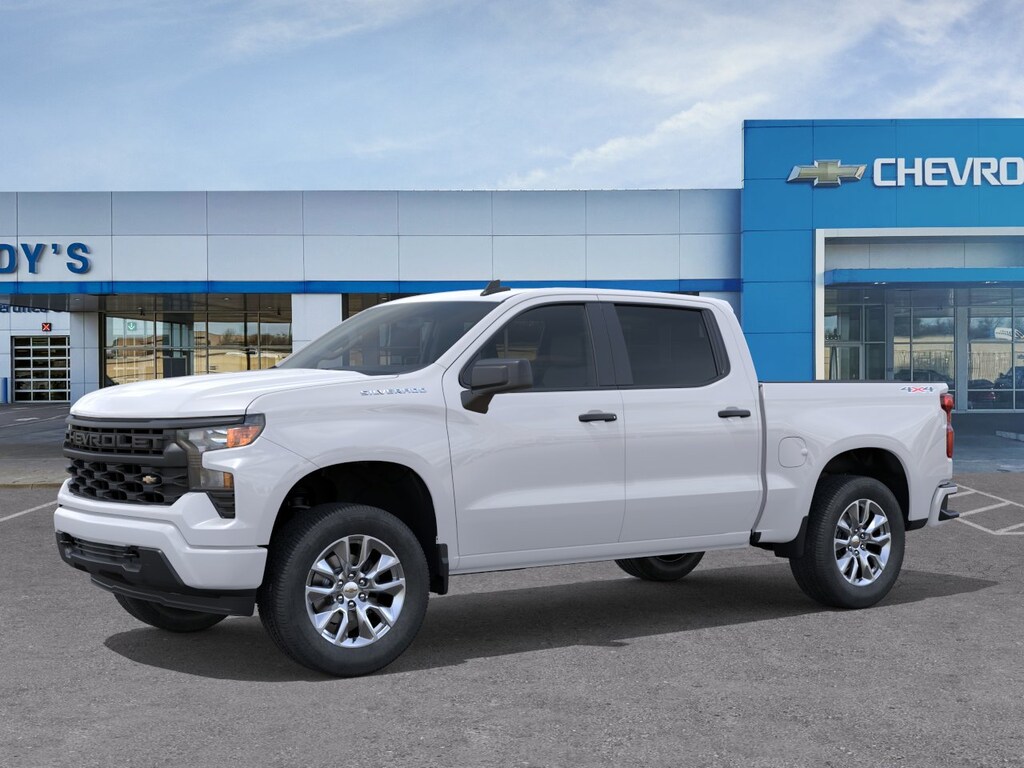 New 2026 Chevrolet Silverado 1500 Custom Crew Cab Pickup