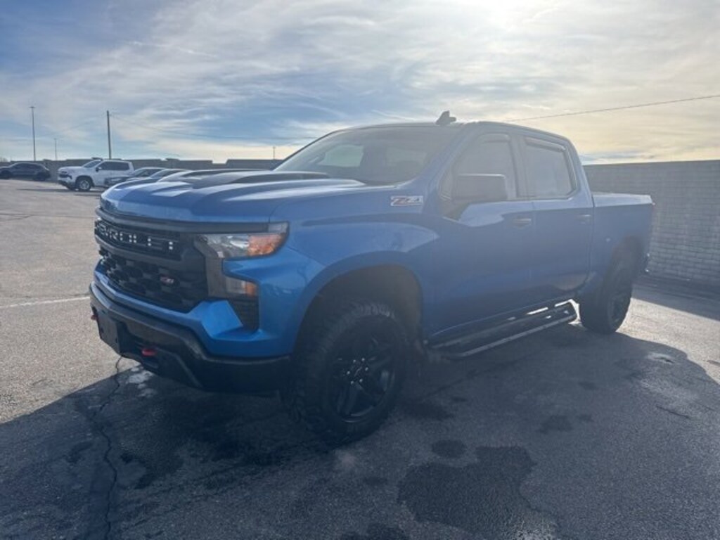 Used 2022 Chevrolet Silverado 1500 Custom Trail Boss Truck Crew Cab
