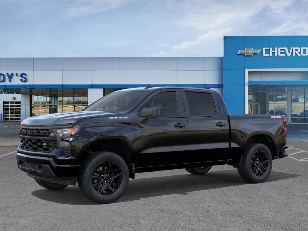 New 2026 Chevrolet Silverado 1500 Custom Crew Cab Pickup