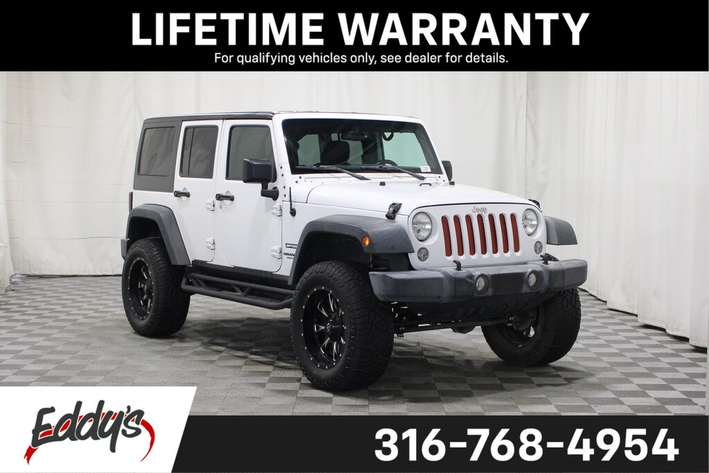 Used 2016 Jeep Wrangler JK Unlimited Sport 4X4 SUV