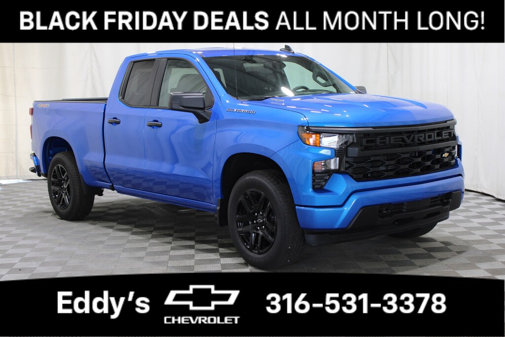 New 2026 Chevrolet Silverado 1500 Custom Extended Cab Pickup