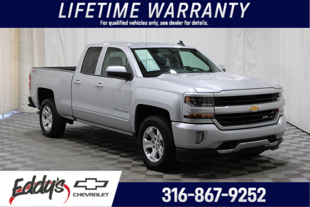 Used 2018 Chevrolet Silverado 1500 LT w/2LT Truck Double Cab