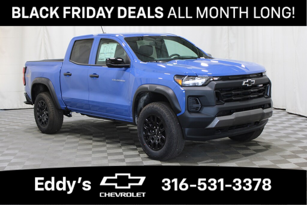 New 2026 Chevrolet Colorado Trail Boss Crew Cab Pickup