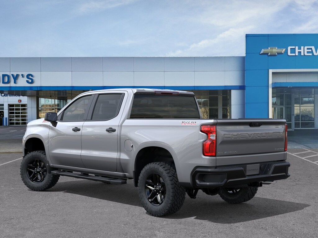 New 2026 Chevrolet Silverado 1500 Custom Trail Boss Crew Cab Pickup