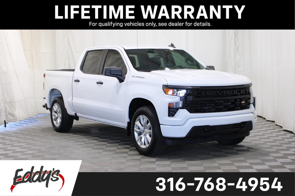 Used 2024 Chevrolet Silverado 1500 Custom Truck Crew Cab