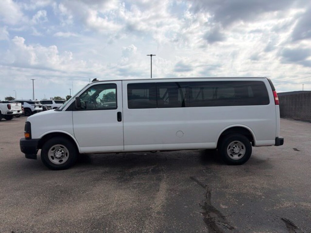 Used 2017 Chevrolet Express 3500 LS Van Extended Passenger Van