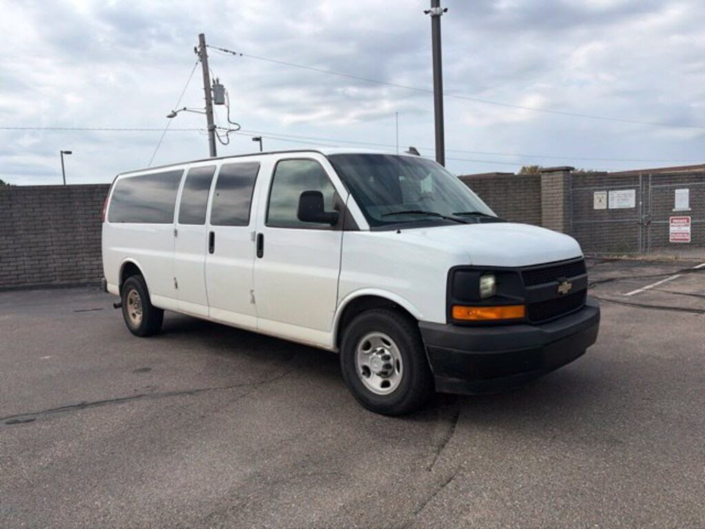 Used 2017 Chevrolet Express 3500 LS Van Extended Passenger Van