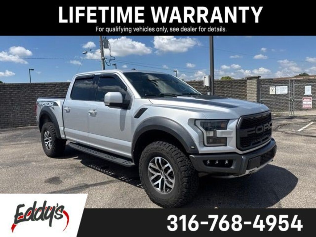 Used 2017 Ford F-150 Raptor Truck SuperCrew Cab