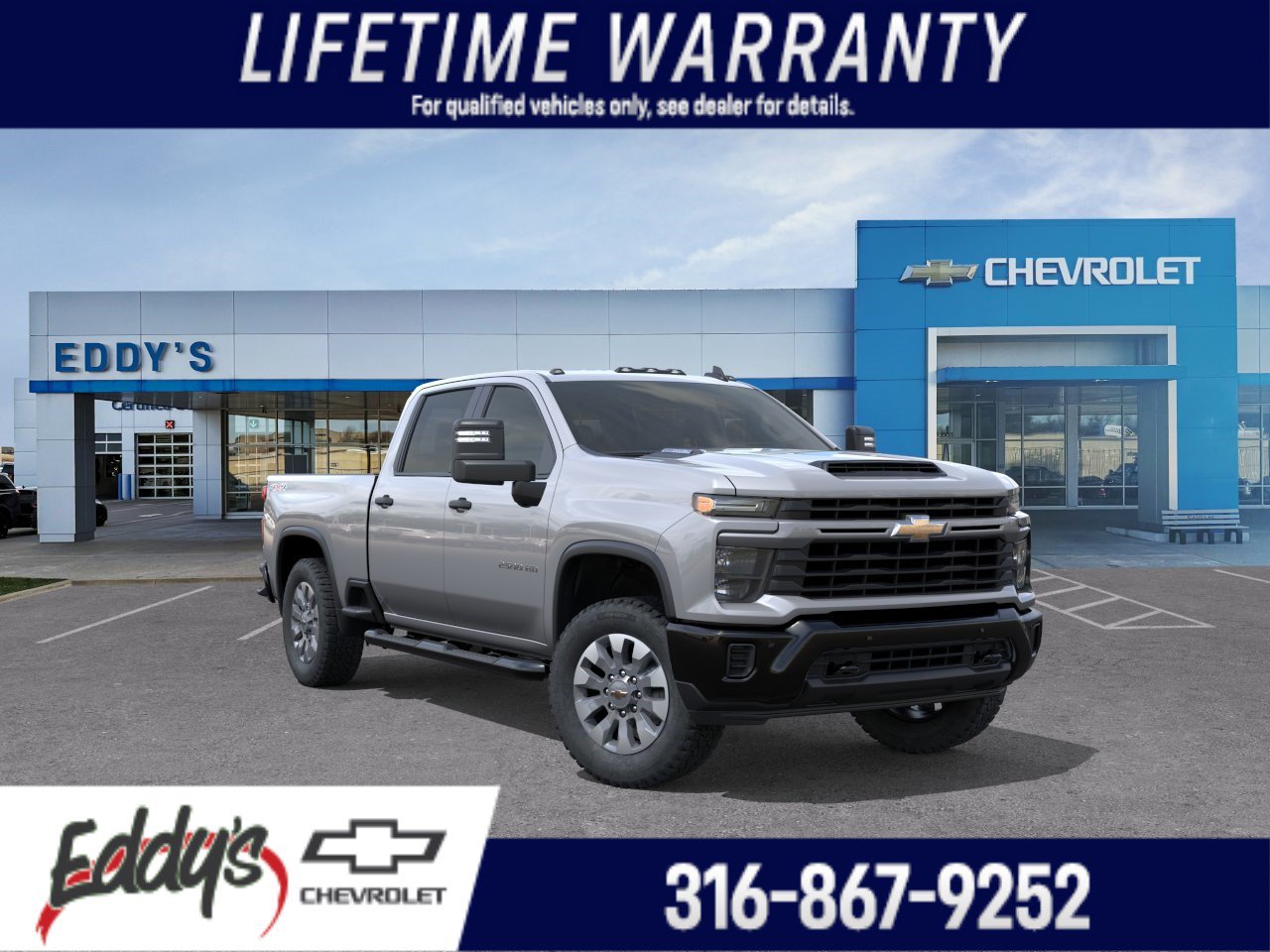 New 2026 Chevrolet Silverado 2500 HD Custom Crew Cab Pickup